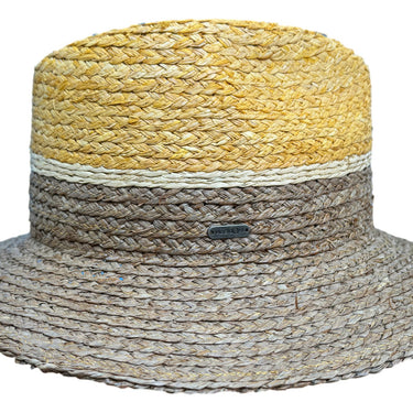 McBurn Raffia Fedora two tone - McBurn - hutwelt