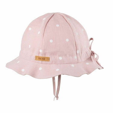 Pure Pure Mini Flapper Leinen Punkte - pure pure by BAUER - hutwelt