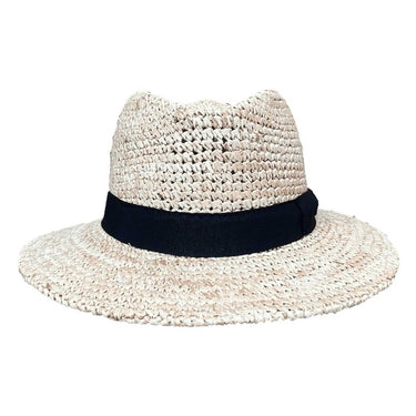Raffia Strohhut Fedora - faustmann GERMANY - hutwelt