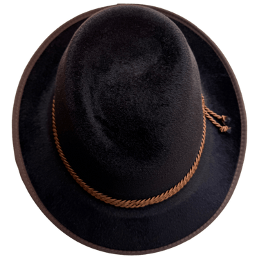 Trachtenhut Aufschneider Velour schwarz - Bayern specials - hutwelt