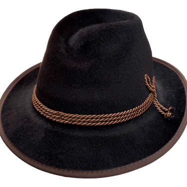 Trachtenhut Aufschneider Velour schwarz - Bayern specials - hutwelt