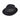 Trilby Raffia Crochet schwarz - fiebig - hutwelt