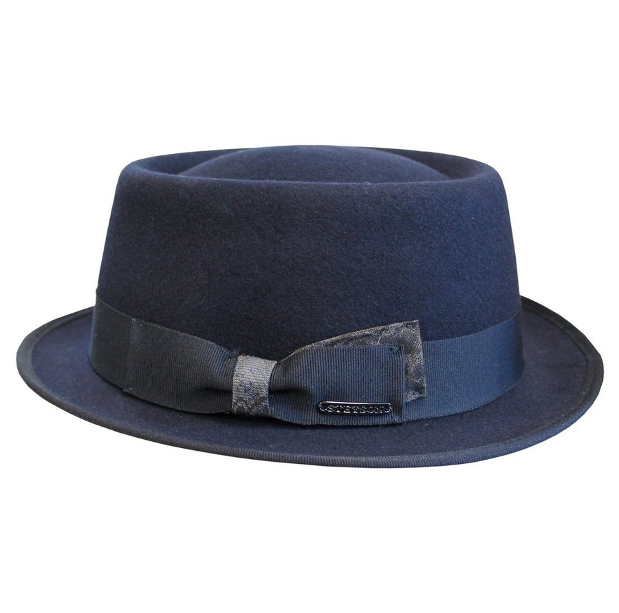 Stetson Pork Pie Woolfelt marine Stetson hutwelt