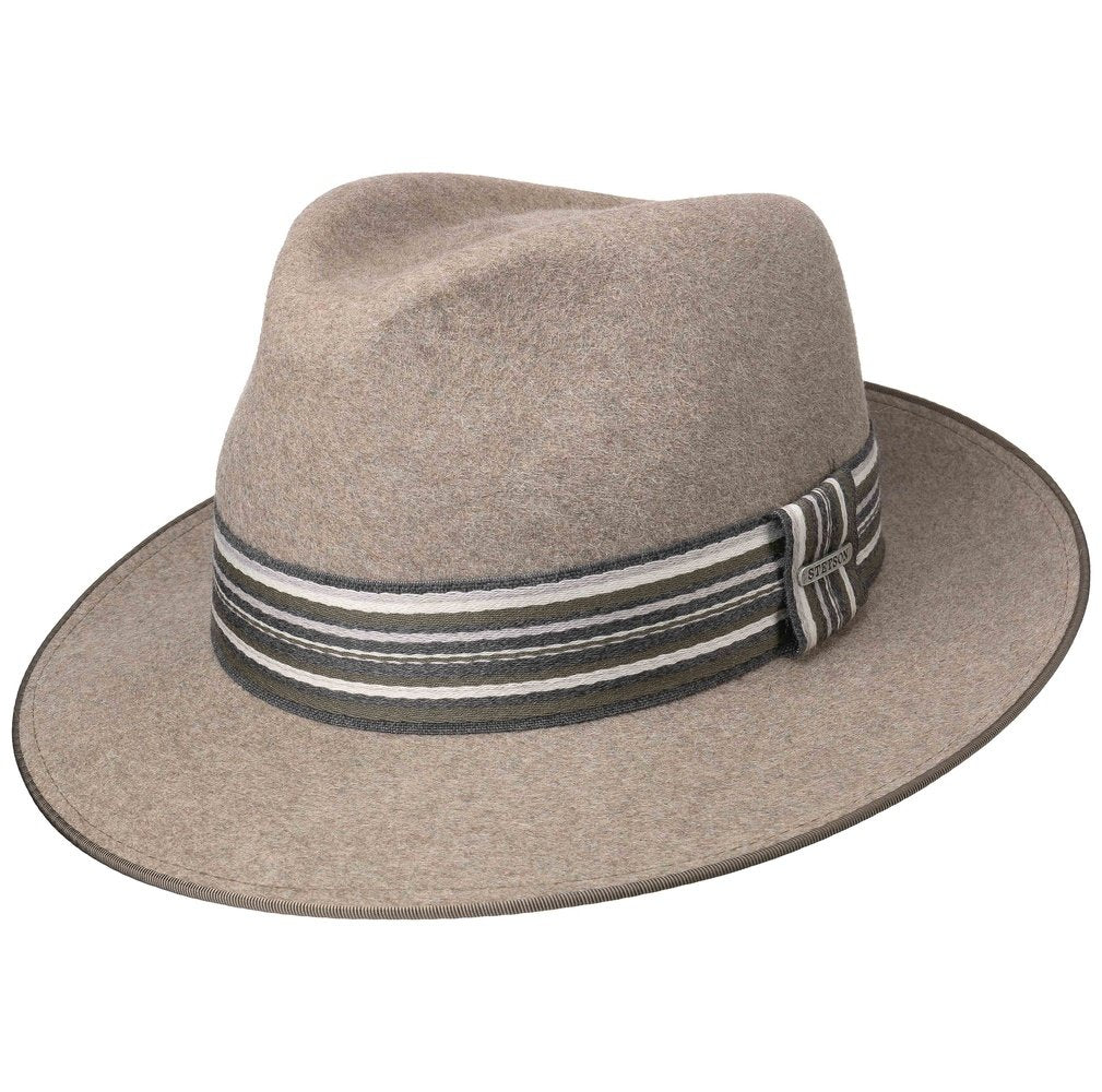 Stetson Fedora Melange Furfelt-Stetson-hutwelt