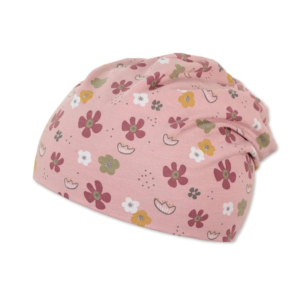 Slouch-Beanie Mütze Blumen Sterntaler® hutwelt