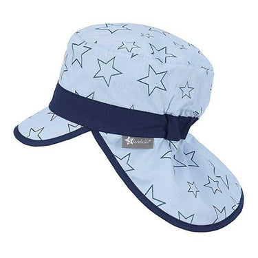 Sterntaler Schirmmütze mit Nackenschutz und Sternen - Sterntaler® - hutwelt