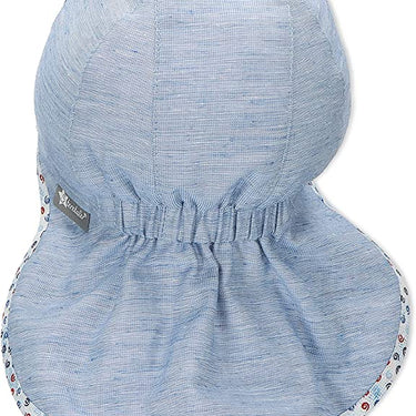 Sterntaler Schirmmütze Nackenschutz hellblau - Sterntaler® - hutwelt