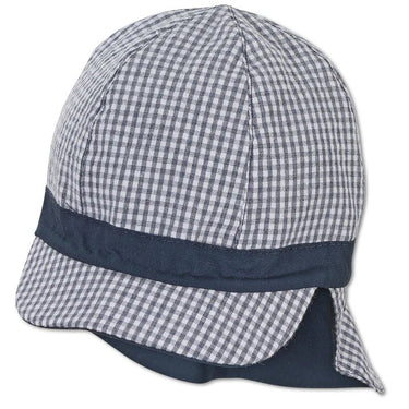 Sterntaler Wende - Schirmmütze Vichy/uni - Sterntaler® - hutwelt