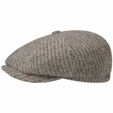 Stetson Hatteras Herringbone Wool Flatcap - Stetson - hutwelt